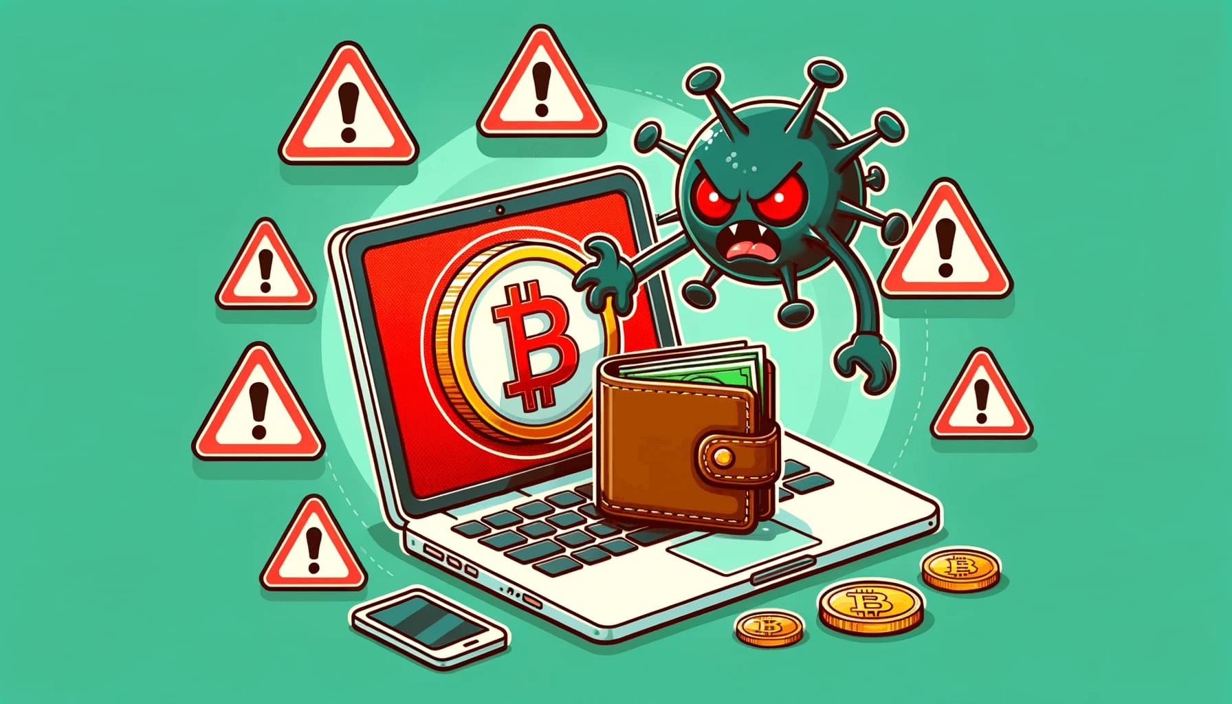 In Bitrace, popular methods of stealing bitcoins have been named.